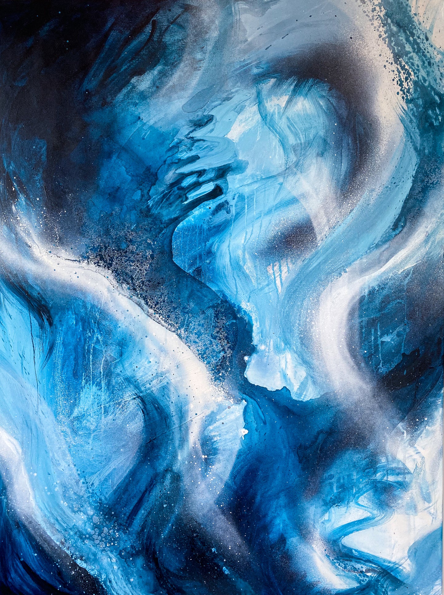 Blue Queen, 90 x 120