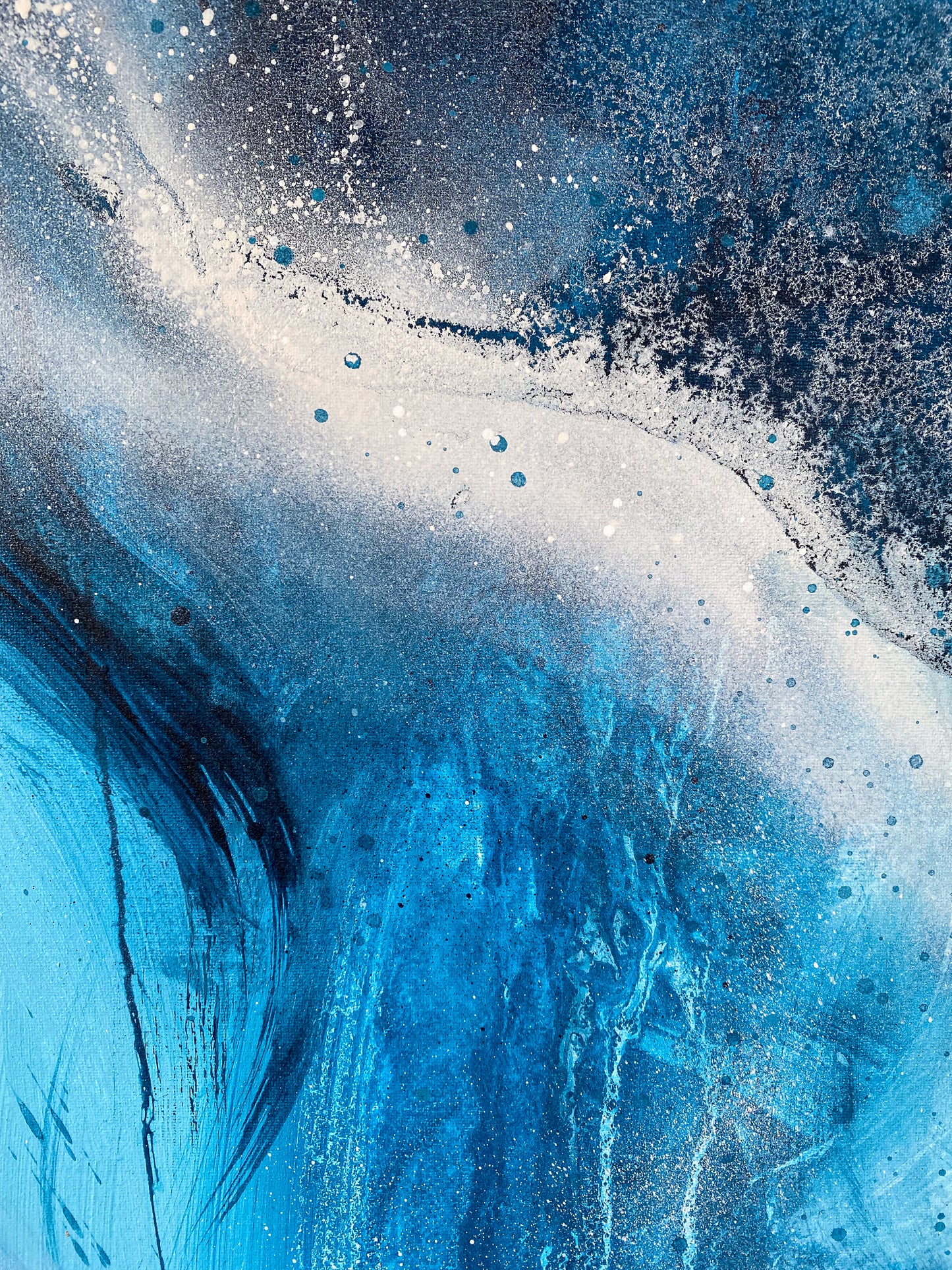 Blue Queen, 90 x 120