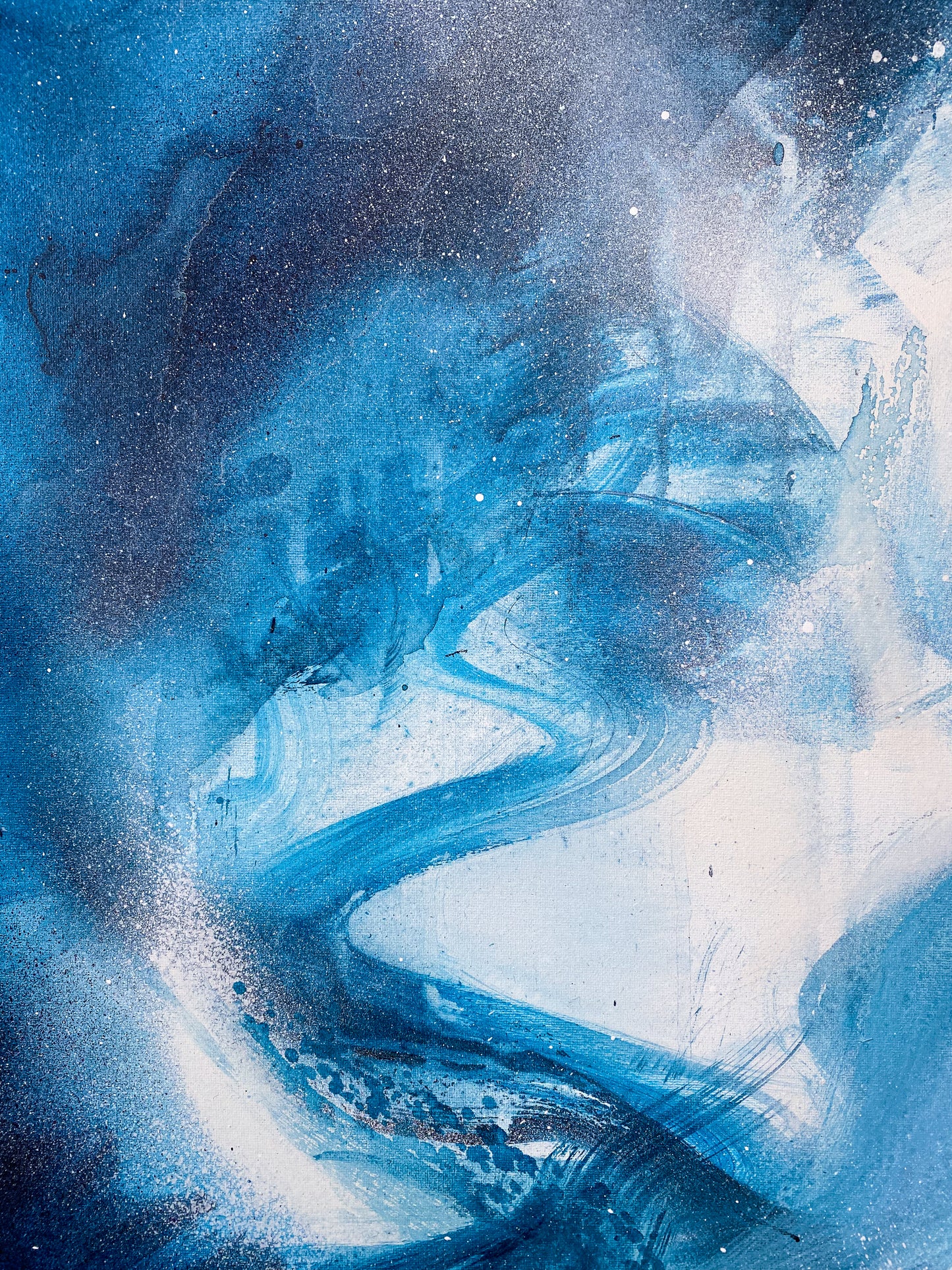 Blue Queen, 90 x 120
