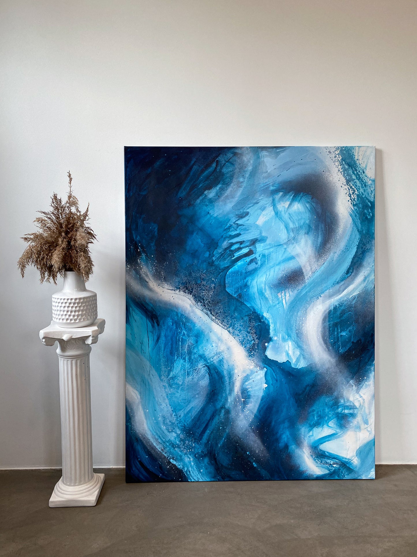 Blue Queen, 90 x 120